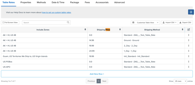 Local Delivery Custom Carrier