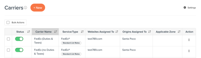 Use Case: Excluding a Shipping Zone from Duties & Taxes