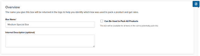 Setting to check or uncheck to make a box available for all products