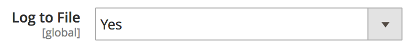 Navigate to "Stores" → "Configuration" → "Advanced" → "Developer" → "Debug" → "Log to File".