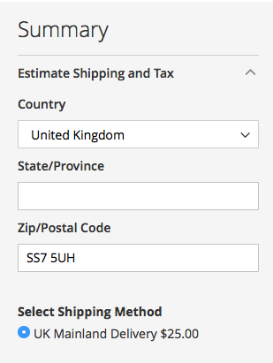 City Example SS Postcode