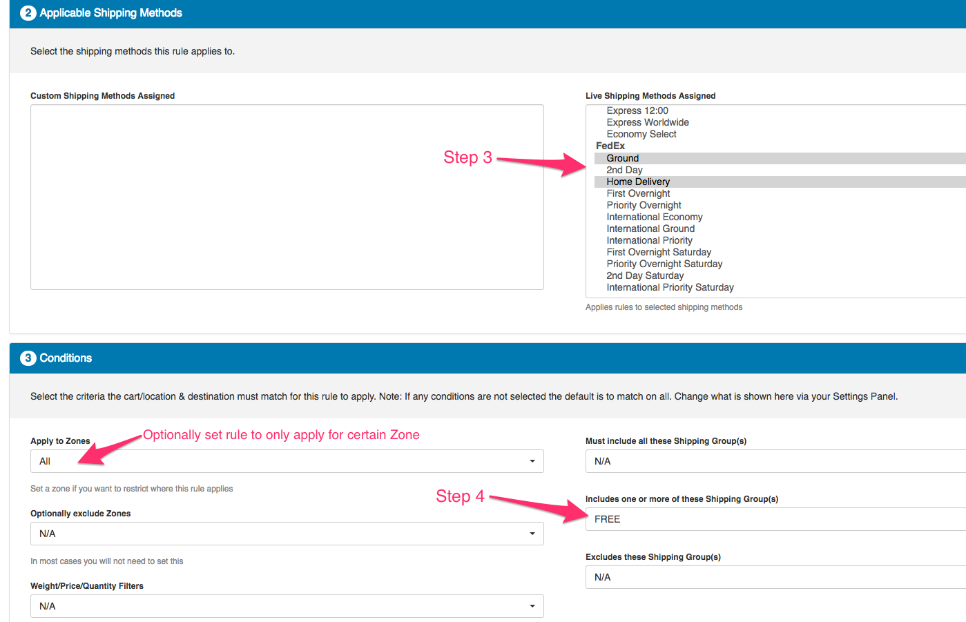 How to Set Free Shipping on Certain Items Only - ShipperHQ Docs