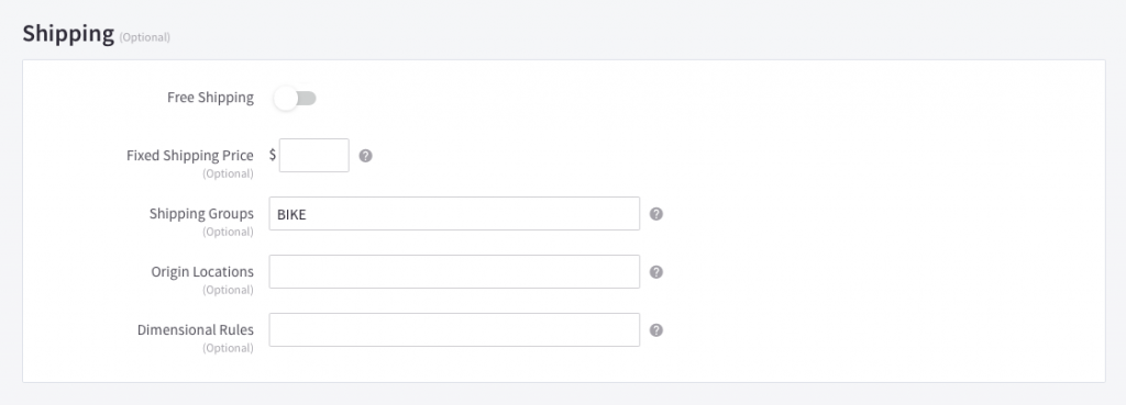 Location to update ShipperHQ metafields in BigCommerce portal.