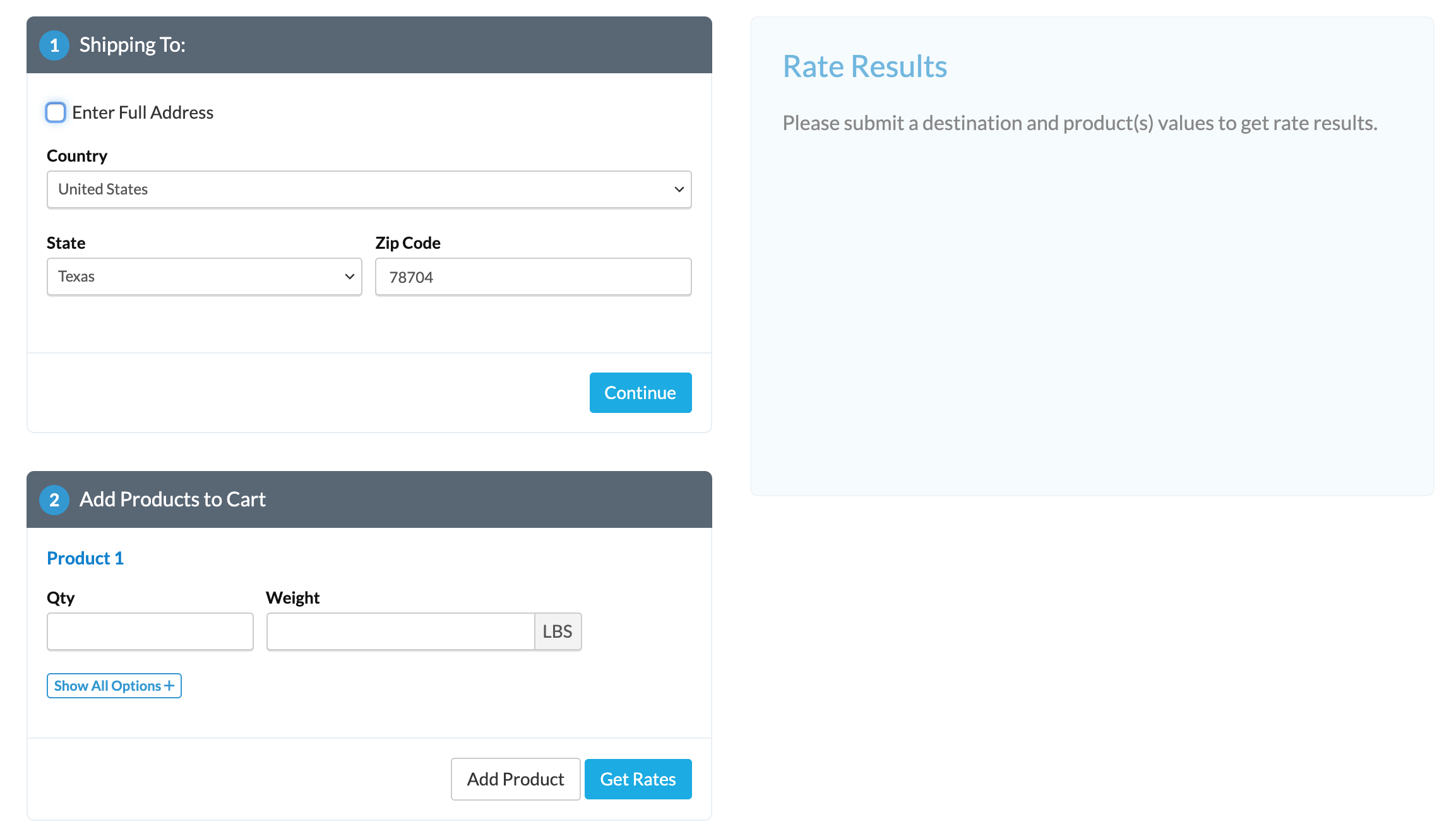 How To Test Your Rates In Shipperhq Shipperhq Docs 8971