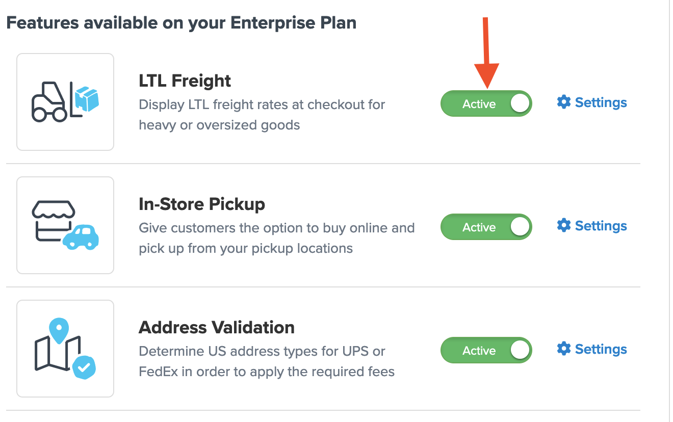 Enable LTL Freight in ShipperHQ