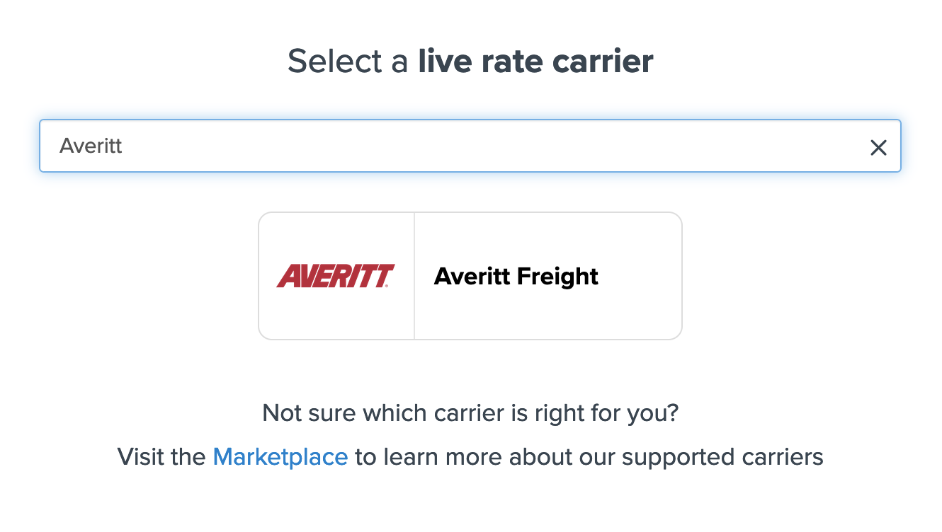 Type in Averitt in search bar.