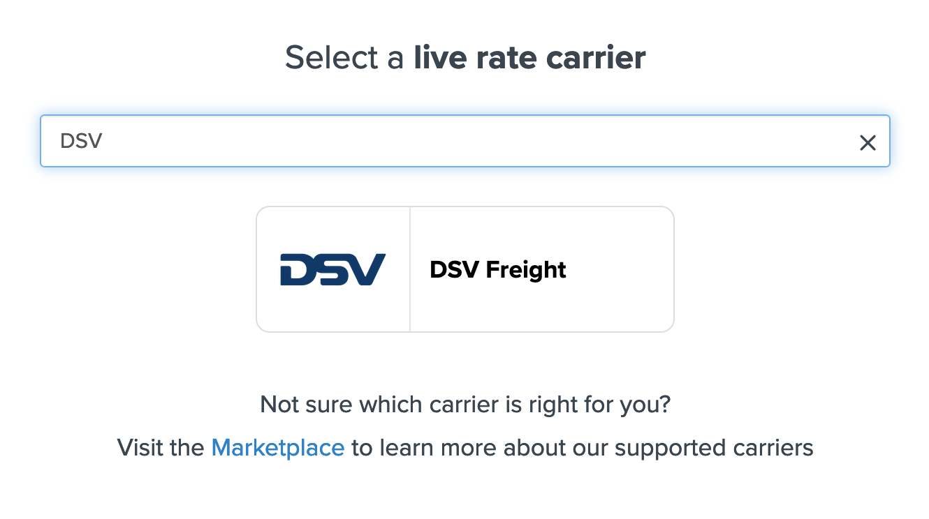 Search for DSV Freight